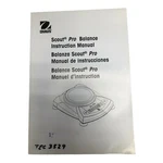 Ohaus Scout Pro Balance Instruction Manual. Fixed Price $22.00.