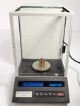 Tested Denver AA-160 Top Loading Scale Precision Balance W/ Draft Shield. Fixed Price $705.99.