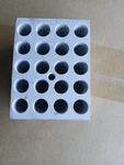 Thermolyne BK165X5A Test Tube Dry Bath Heating Block 20 10.5MM. Fixed Price $24.00.