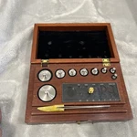 Christian Becker Brass Calibration Scale Weights Triple Beam Balance Incomplete. Fixed Price $49.75.