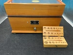 Vintage Henry Troemner Inc. Pharmacy/apothecary Balance Scale W/weight Set. Fixed Price $175.00.