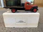 1941 Die Cast Chevy Flatbed Truck Ajax Towing Service-scale 1:24. Fixed Price $25.00.