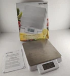Salter 1078SS White Digital Kitchen Scale With Stainless Steel Platform. Fixed Price $12.95.