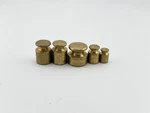 Brass Gram Calibration Weights Set 5PC Scale Test 1OZ, 2-20G, 10G, 5G. Fixed Price $16.14.