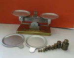 Scale & 9 Weights Correct Count Single Beam Balance 03 47. Fixed Price $120.00.