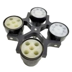 Fisher 04-976-005 Position Swinging Bucket Rotor W/inserts. Fixed Price $255.00.