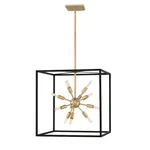 Fredrick Ramond Aros 12 Light Chandelier, Black - 46314BLK. Fixed Price $849.15.