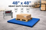 Refurbished Industrial Platform X48 Floor Scale Warehouse Pallet Weighing. Fixed Price $699.49.