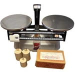 Ohaus Harvard Trip 1400 1500 Series Balance Scale 2KG 5LB With 707-00 Weight Set. Fixed Price $52.50.