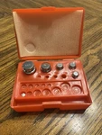 Tpfm Calibration Scale Weights Carrying Box 100G-10G. Fixed Price $14.99.