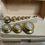 Ohaus Stow-a-weigh 12 Piece Metric Calibration Weight Set 500G Case Usa. Fixed Price $74.95.