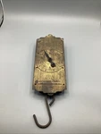 Antique Chatillon's Improved Circular Spring Balance - 30LB Brass Milk Scale. Fixed Price $89.99.