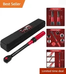 Dual-scale Precision Torque Wrench 10-170 Ft.lb: Chrome Vanadium Steel Crafted. Fixed Price $63.94.