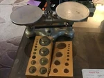1960S Antique Balance Beam Gram Scale Welch Scientific Company Some Weights. Fixed Price $59.99.