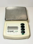 Acculab VI-400 Mini Portable Balance Scale, Capacity 400G. Fixed Price $49.99.