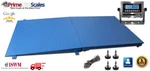 5,000 Lb X 1 Ntep (legal For Trade) Optima 4' Floor Scale With One Ramp. Fixed Price $1495.00.