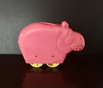Rare Vintage Fisher Price 1977 Pink Henry Hippo Water Bath Toy 625 Pencil Holder. Fixed Price $7.24.