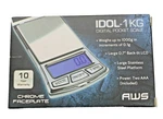 Aws IDOL-1KG Digital Pocket Scale Chrome Faceplate 1000G X 0.1G Precision. Fixed Price $17.99.