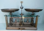 The Torsion Balance Co Glass Encased Tortion Scale. Fixed Price $199.00.
