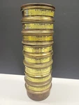 Vintage 8 Brass Sieves Tyler Us Standard Screen Size 12,35,100,20,10,200,50,10. Fixed Price $175.00.