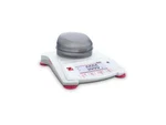 Ohaus SPX223 Lab Balance, Compact Gold Portable Scale, 020GX0.001G, Adapter. Fixed Price $899.00.