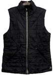 New Balance Womens Puffer Vest Polar Tec Zip Front Full Pockets Navy Med. Fixed Price $11.99.