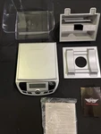 My Weigh 7001DX Silver Slimline Digital Kitchen Scales With Bowl 7KG 1G. Fixed Price $44.99.