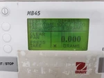 Ohaus MB45 Moisture Analyzer W/power Supply. Fixed Price $1600.00.