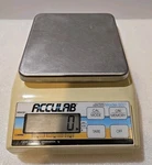 Acculab Model 5001 Electronic Digital Scale 5000G Capacity 1G Graduation. Fixed Price $44.95.