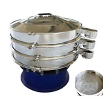 220V Vibrating Deck Screener Shaker Sifter 2-LAYER W/20&100 Mesh 39.3"DIA. Fixed Price $3533.07.