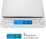 Digital Weight Scale Kitchen Jewelry Gold Grain Food Minisize Gram 3000G X 0.1G. Fixed Price $7.02.