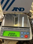A&d Everest Compact Balance EK-1200I,JEWELRY Scale X0.1G,NTEP, Rs 232. Fixed Price $288.00.