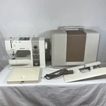 (nice) Bernina 930 Record Sewing Machine W/ Case , Slide Table & Accessories. Fixed Price $699.99.