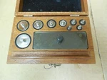 Christian Becker Stainless S/s Chrome Calibration Weight Set 1G Gram - 100G. Fixed Price $135.00.
