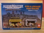 Walthers 949-2906 Gyro And Lemonade Food Trailers Kit Ho Scale New In Box. Fixed Price $19.99.