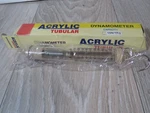 Acrylic Tubular Spring Scale Dynamoter Force Meter 10N/1KG. Fixed Price $5.00.