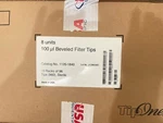 (7680) Usa Tipone Rpt 100UL Graduated Beveled Pipet Filter Refill Tips 1180-1740. Fixed Price $350.00.