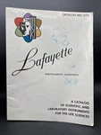 Lafayette Scientific Lab Catalog Polygraph Ekg +++. Fixed Price $24.95.