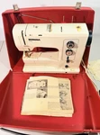 Vintage Bernina 830 Record Sewing Machine W/ Case, Cord, Pedal, Instructions. Fixed Price $414.00.