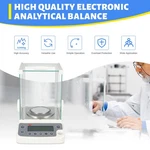 Lab Electronic Analytical Balance Digital Precision Scale 120X0.0001G 110V Ac. Fixed Price $264.34.