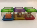 Fisher Price Incrediblocks Lot Of 3 Dog Cat Horse Replacement Pieces. Fixed Price $14.95.
