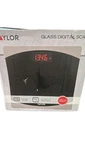 Taylor 7562 Glass Digital Scale 400 Lb Capacity. Fixed Price $16.99.