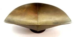 Vintage / Antique Brass Balance Scale Pan 16" Long With Round Base Bottom. Fixed Price $28.49.