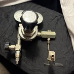 Matheson H15-A-330 Cga Corrosion Resistant Gas Regulator Untested W/ Gauges. Fixed Price $75.00.