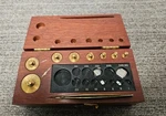 Pharmacist Balance Weight Set By The Torsion Co New York Vintage. Fixed Price $55.00.