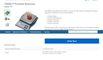 VWR-123P 120G Capacity Balance Electronic Scale. Fixed Price $75.00.