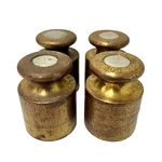 Ohaus Scale Brass Calibration Weights #3009 - Set Of 4. Fixed Price $50.00.