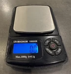 Us-magnum 1000G 0.1G Precision Pocket Lcd Digital Scale Weigh G,oz,gn,dwt,ct,ozt. Fixed Price $14.95.