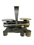 Vtg Ohaus 5 Kilos Large Heavy Trip Balance Scale With Weights Collectible Nj Usa. Fixed Price $80.00.