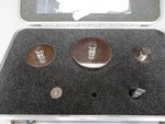 Rice Lake Astm Calibration Metric Weights Set 5 - 3KG Total Class QF48. Fixed Price $249.98.